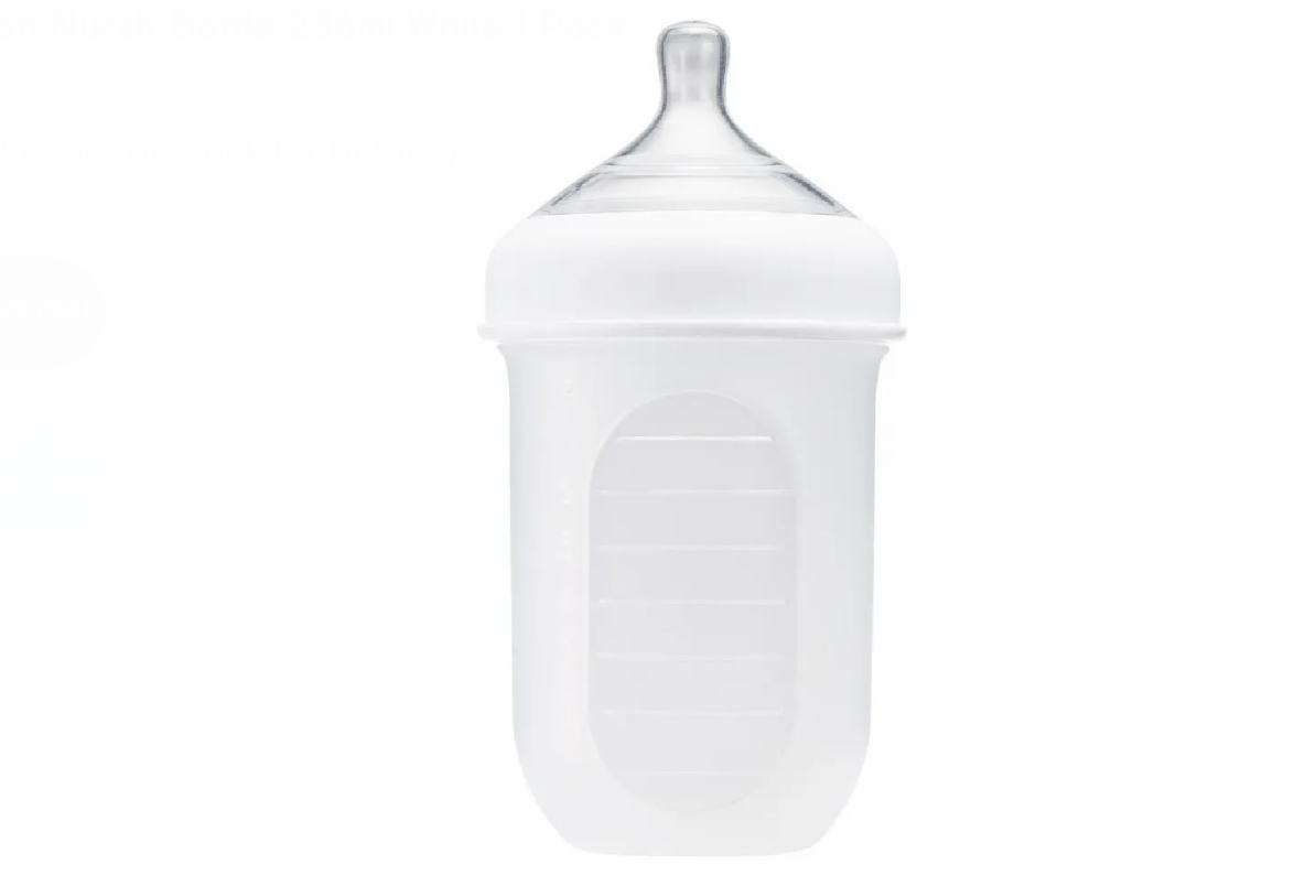 Boon Nursh Bottle - White 236ml 1 Pack x2