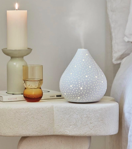 Callista White Ceramic MoodMist® Diffuser