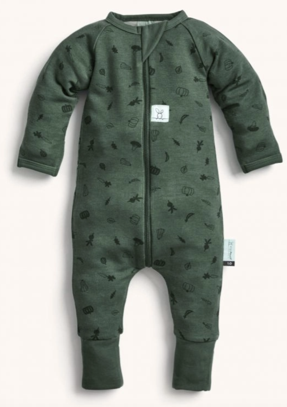 sleep suits- smaller sizes for winter, larger sizes for summer