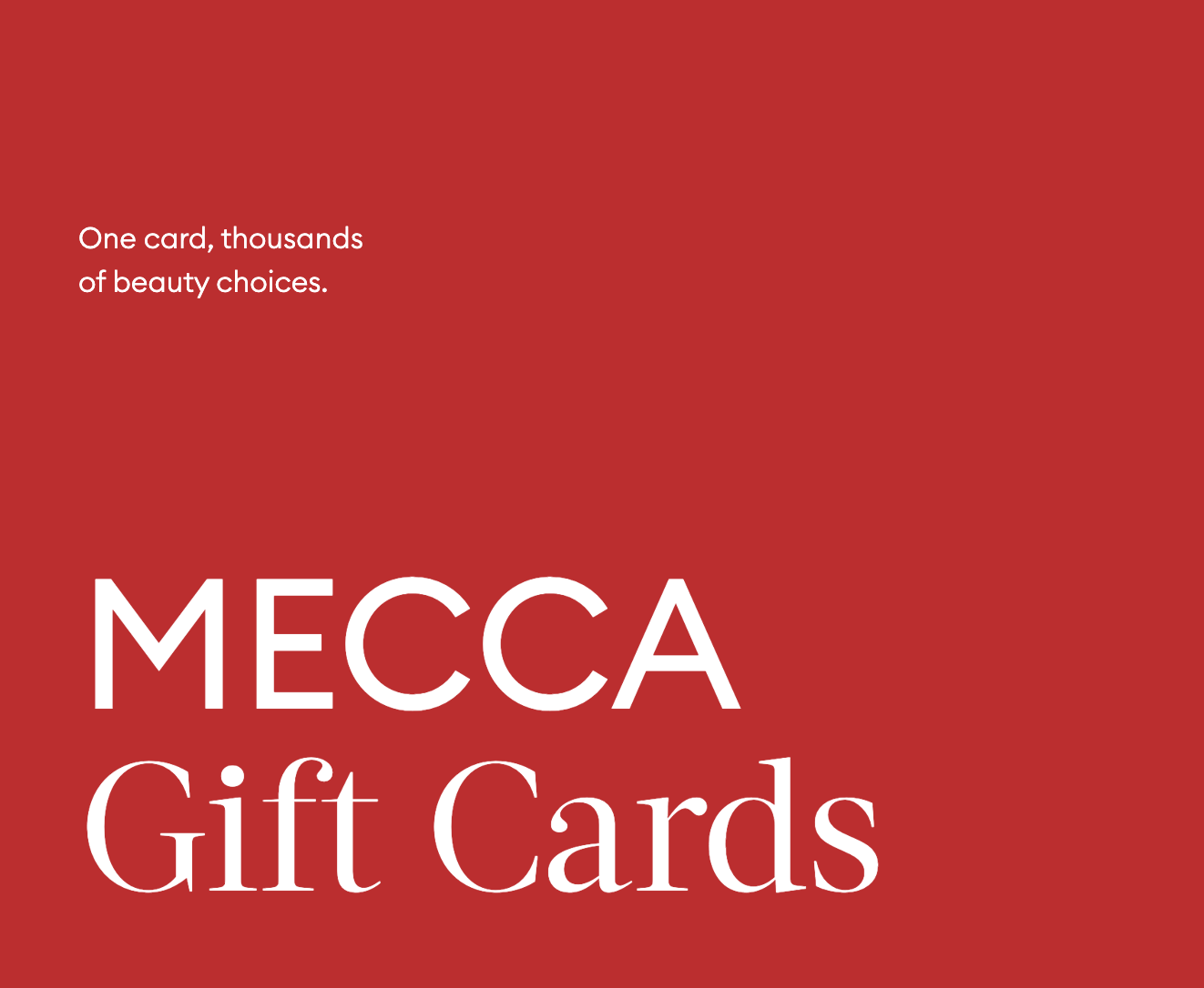 Mecca Giftcard