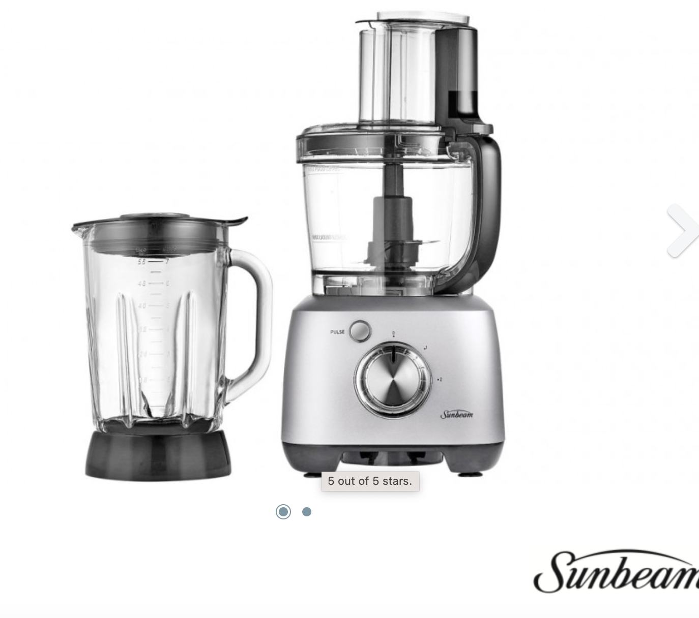 Sunbeam Multifood Processor Harvey Norman