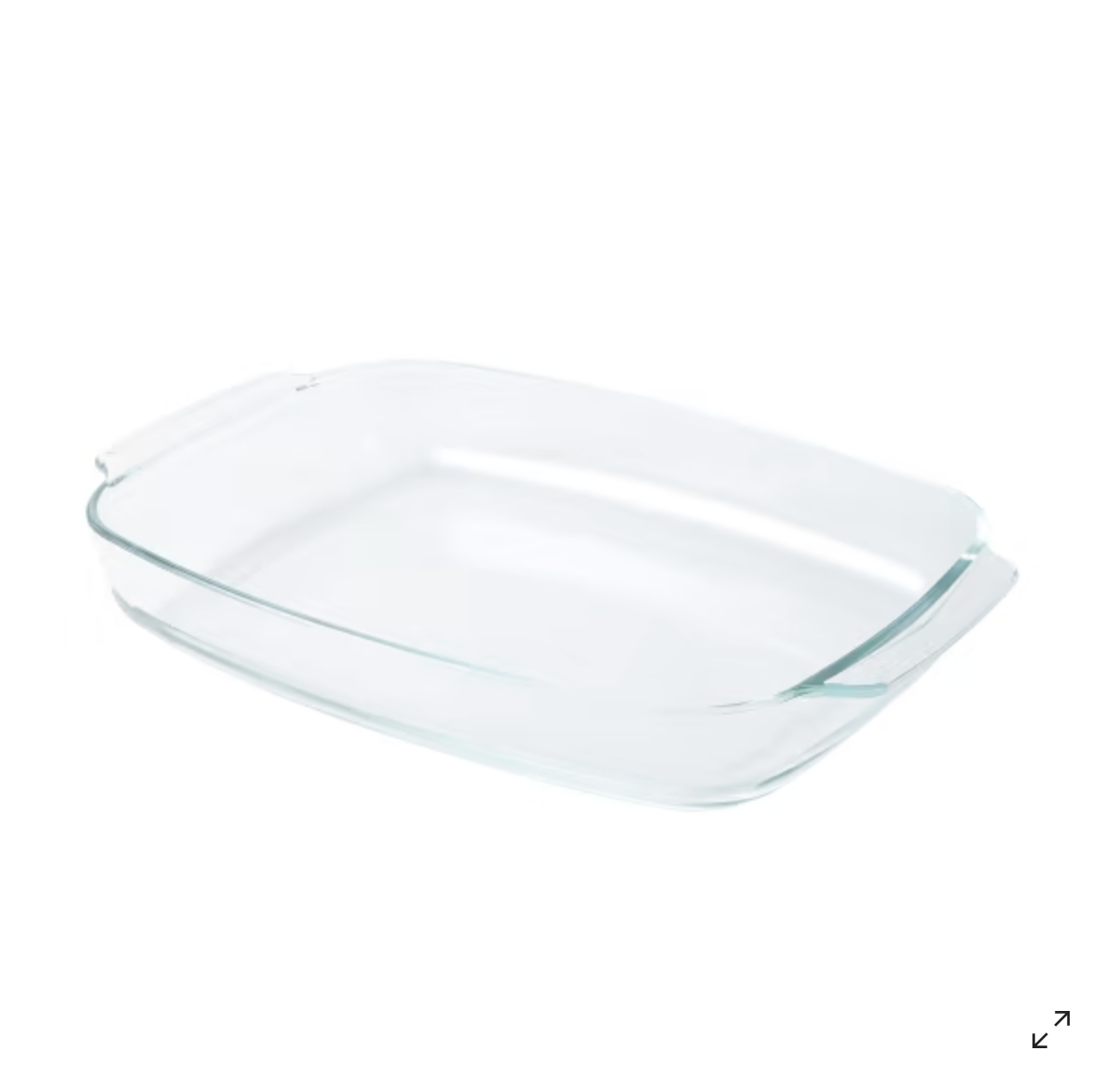 Glass Baking Dish 4.9L Kmart