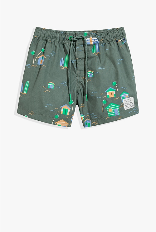 Beachside recycled board short