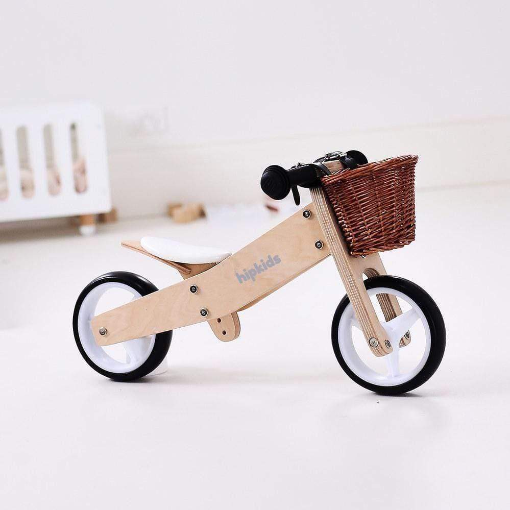 2 in 1 Toddler Mini-Trike with Wicker Basket