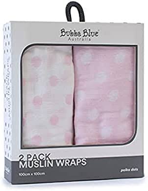 Bubba blue Muslin wraps