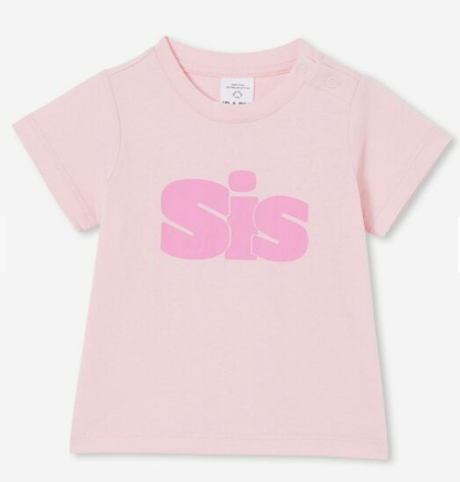 Sister Tshirt (0-3m)