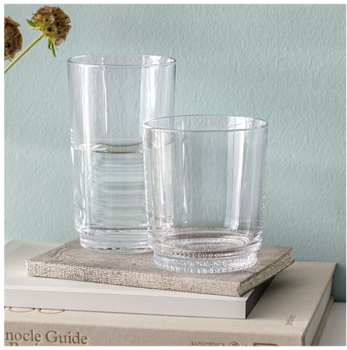 VILLEROY & BOCH  IT'S MY MATCH MINERAL WATER GLASS 380ML SET OF 2