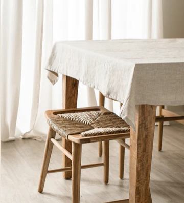 natural table cloth