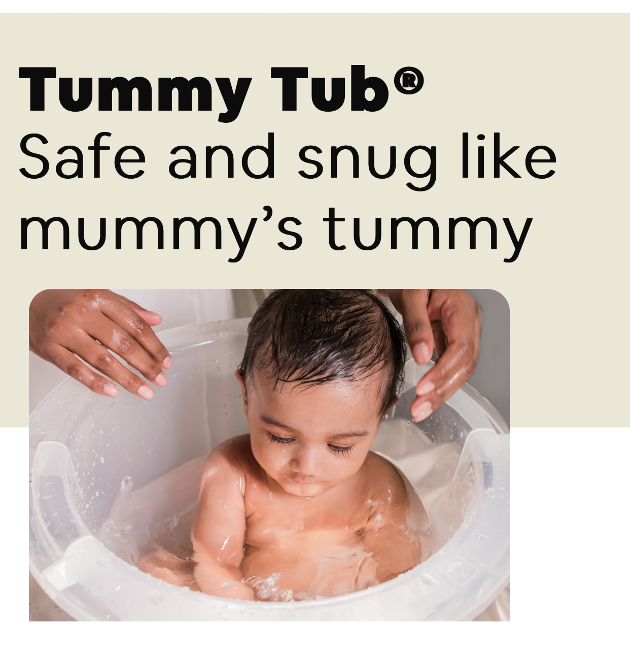 Tummy Tub baby bath