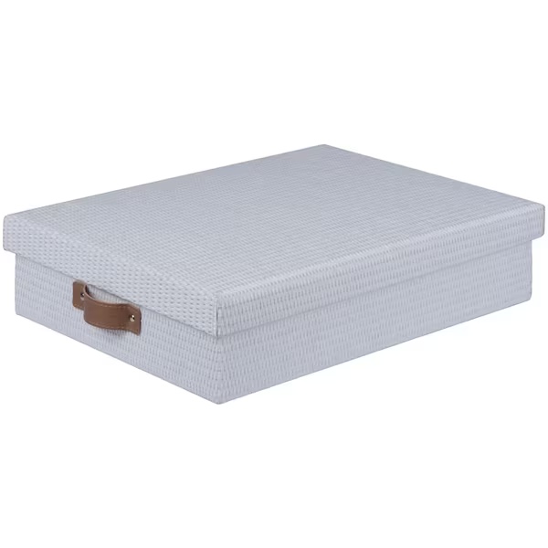 Otto A4 Storage Box Rattan White