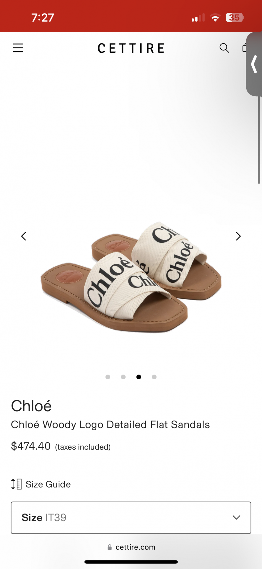 Chloe Woody Sandals