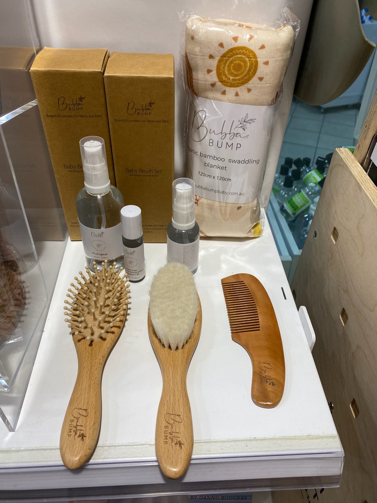 Timber baby brush set