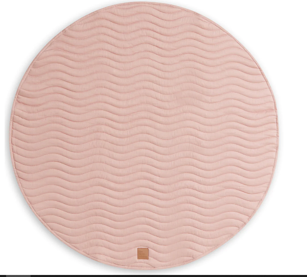 Blush Linen Baby Play Mat