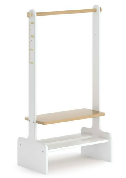 Boori Kids Tidy Clothing Rack Barley White/Almond