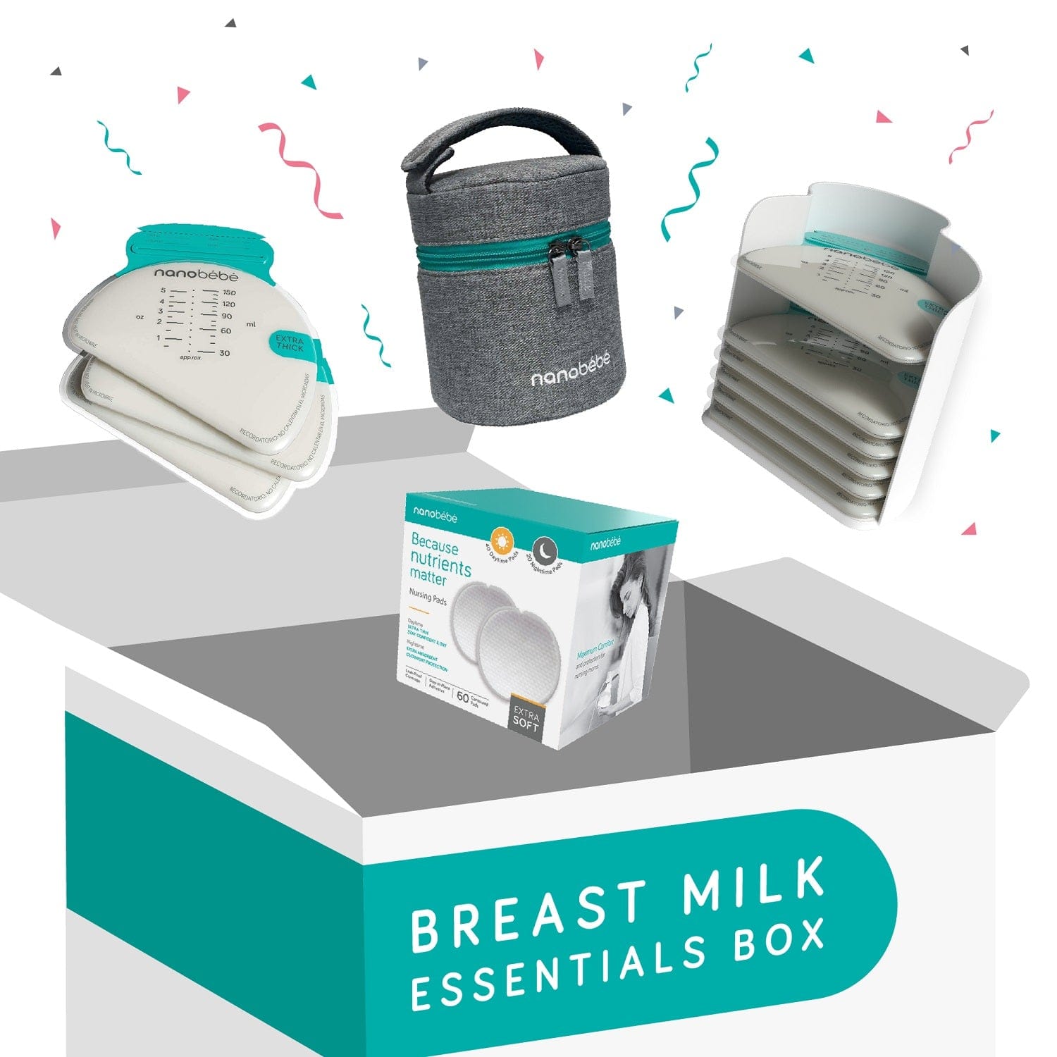 Nanobebe Breast Milk Essentials Box