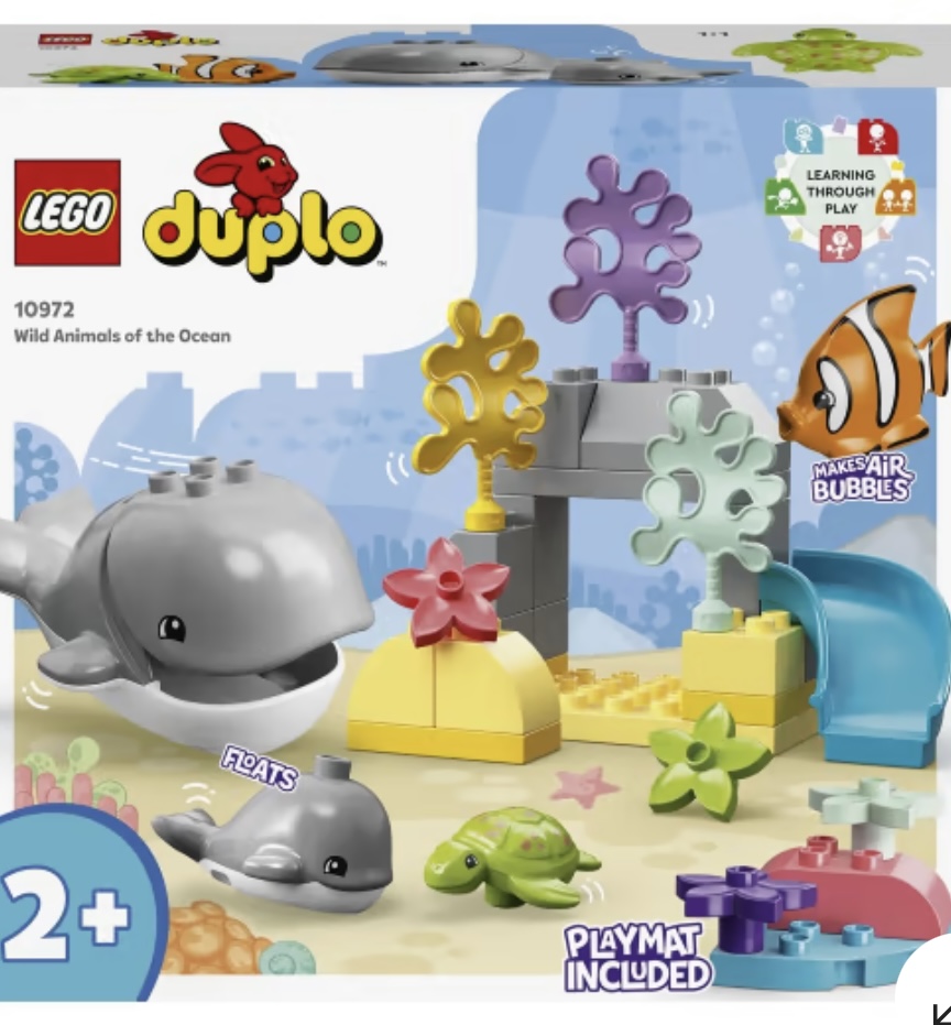 LEGO DUPLO Town Wild Animals of the Ocean