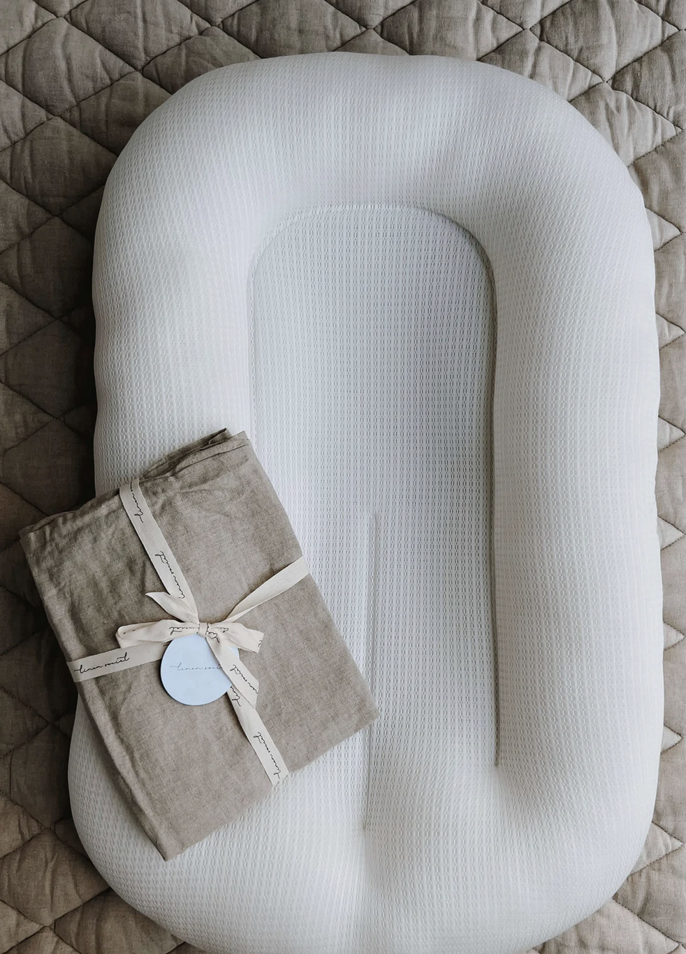 Linen Baby Lounger