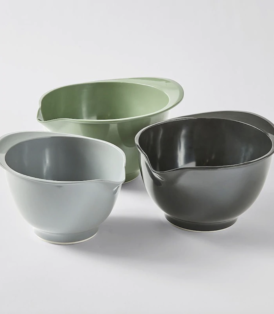 3 Pack Melamine Mixing Bowls