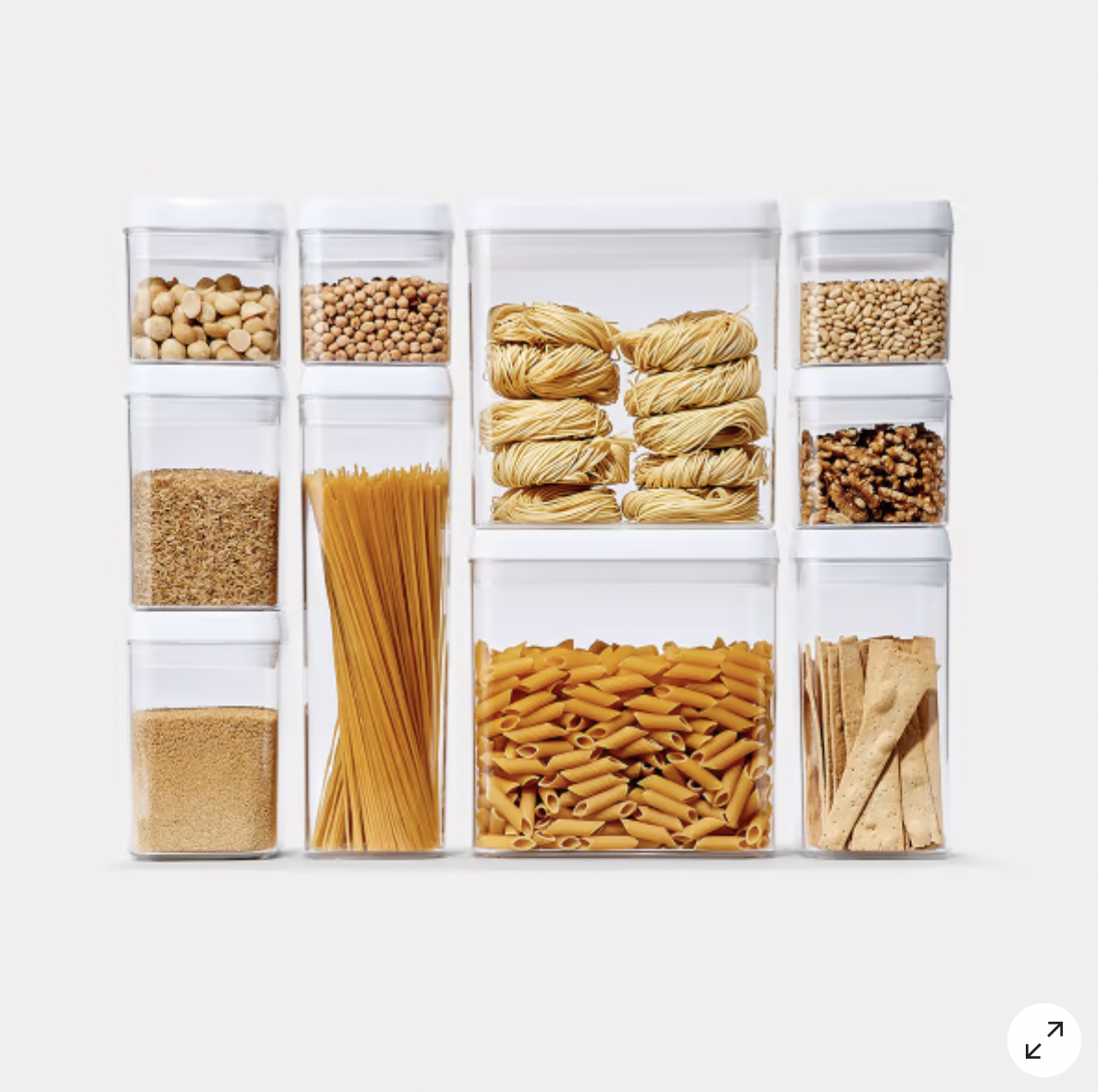 10 Piece Flip Lock Food Storage Set