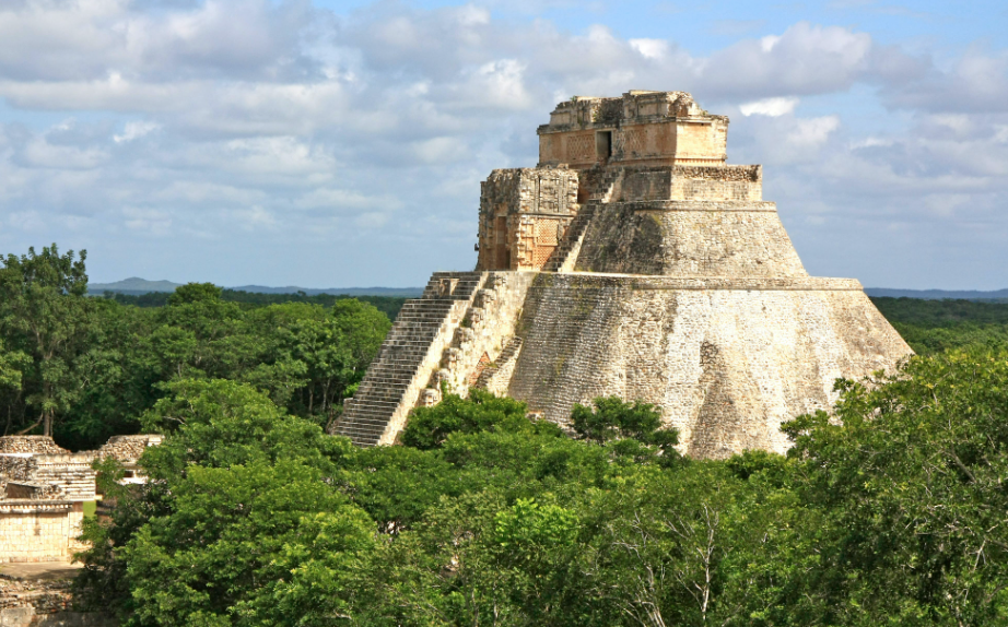 Uxmal Mayan Ruins entry for two