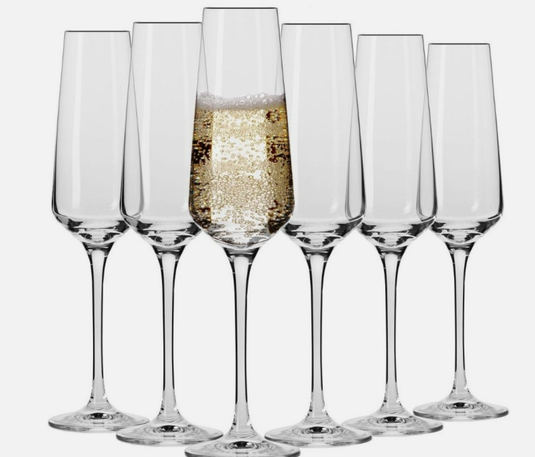 Krosno Avant Garde Champagne Flute 180ml Set of 6