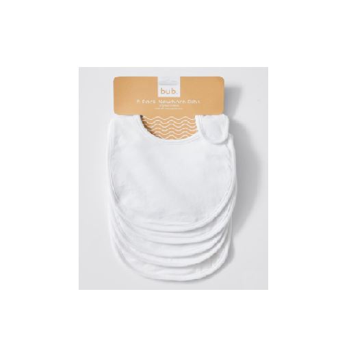 Cotton bibs (5 pack)