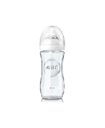 Glass baby bottle (240ml)