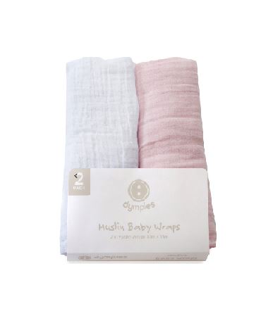 Muslin wraps (2 pack)