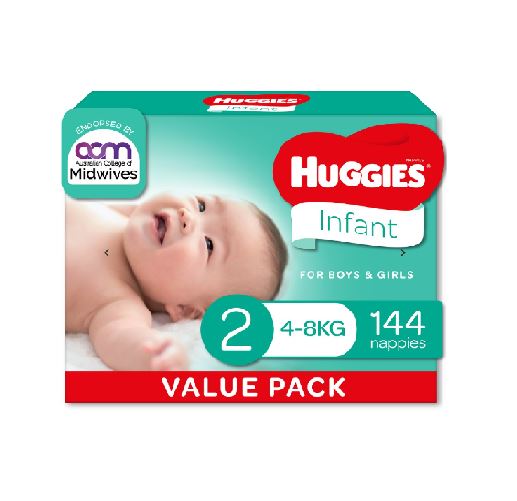 Nappies (144 pack)