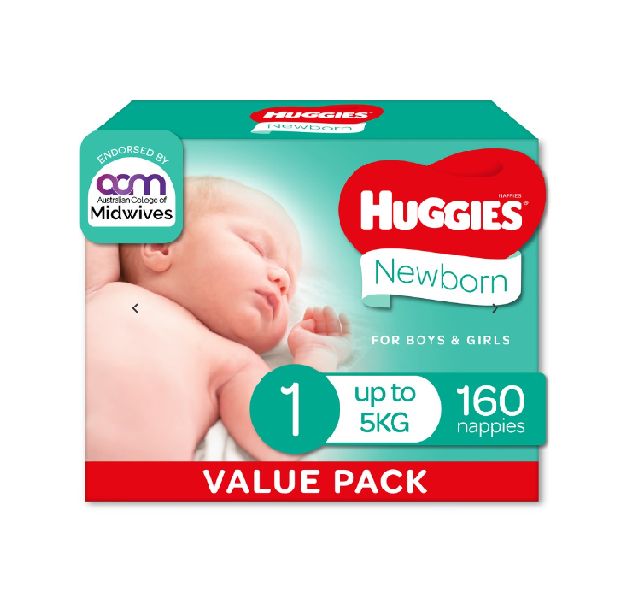 Nappies (160 pack)