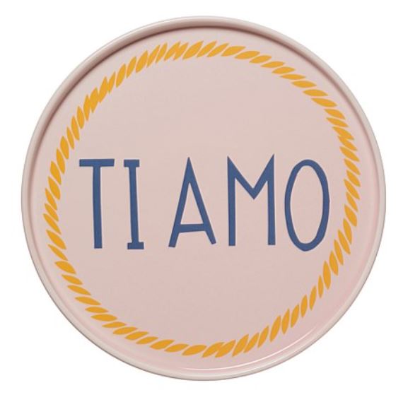 Ti Amo Plate