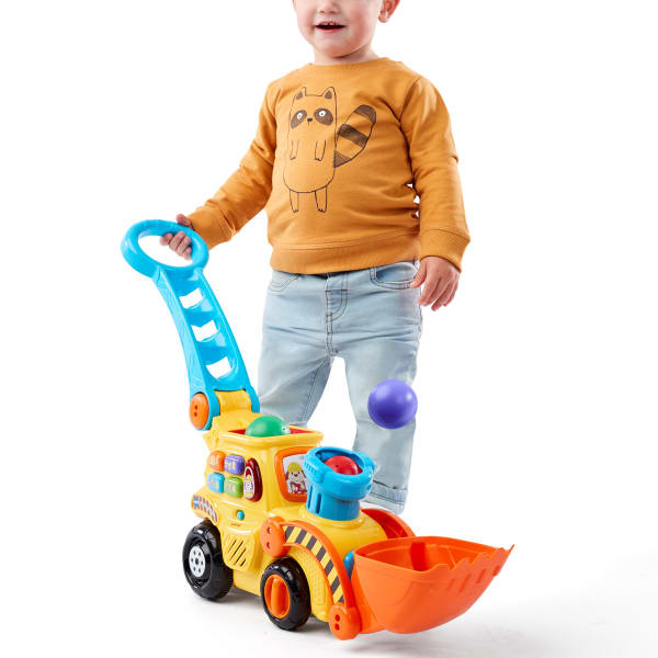 VTech Pop-a-Balls Push & Pop Bulldozer