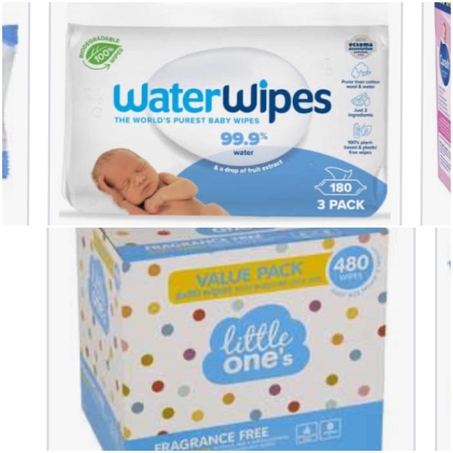 Baby wet wipes