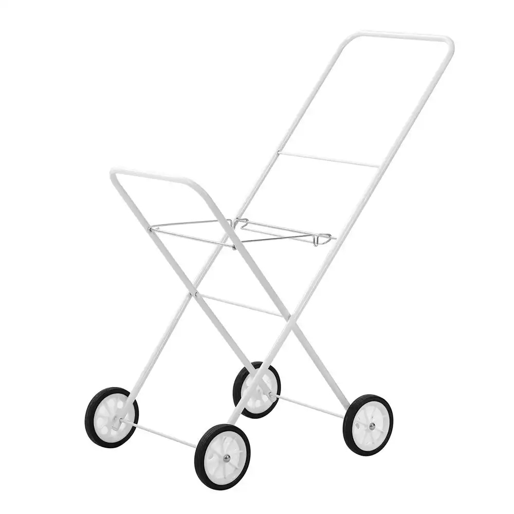 Laundry basket trolley