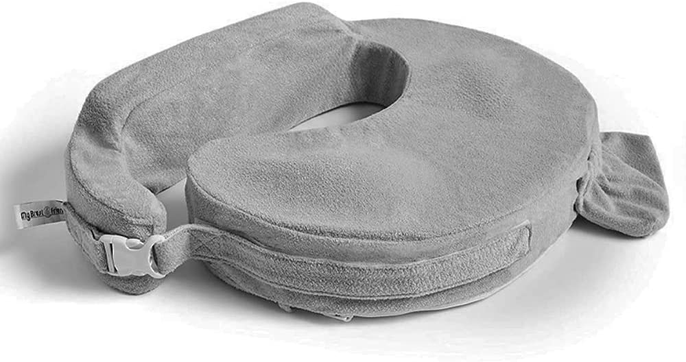 My Brest Friend Deluxe Evening Grey Breastfeeding Pillow