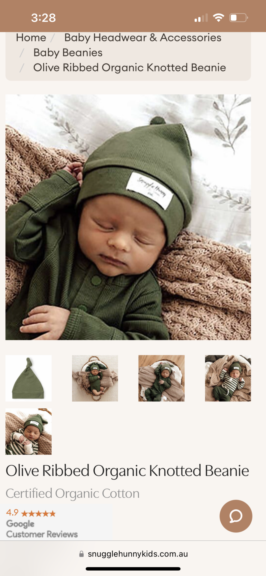 Olive Beanie