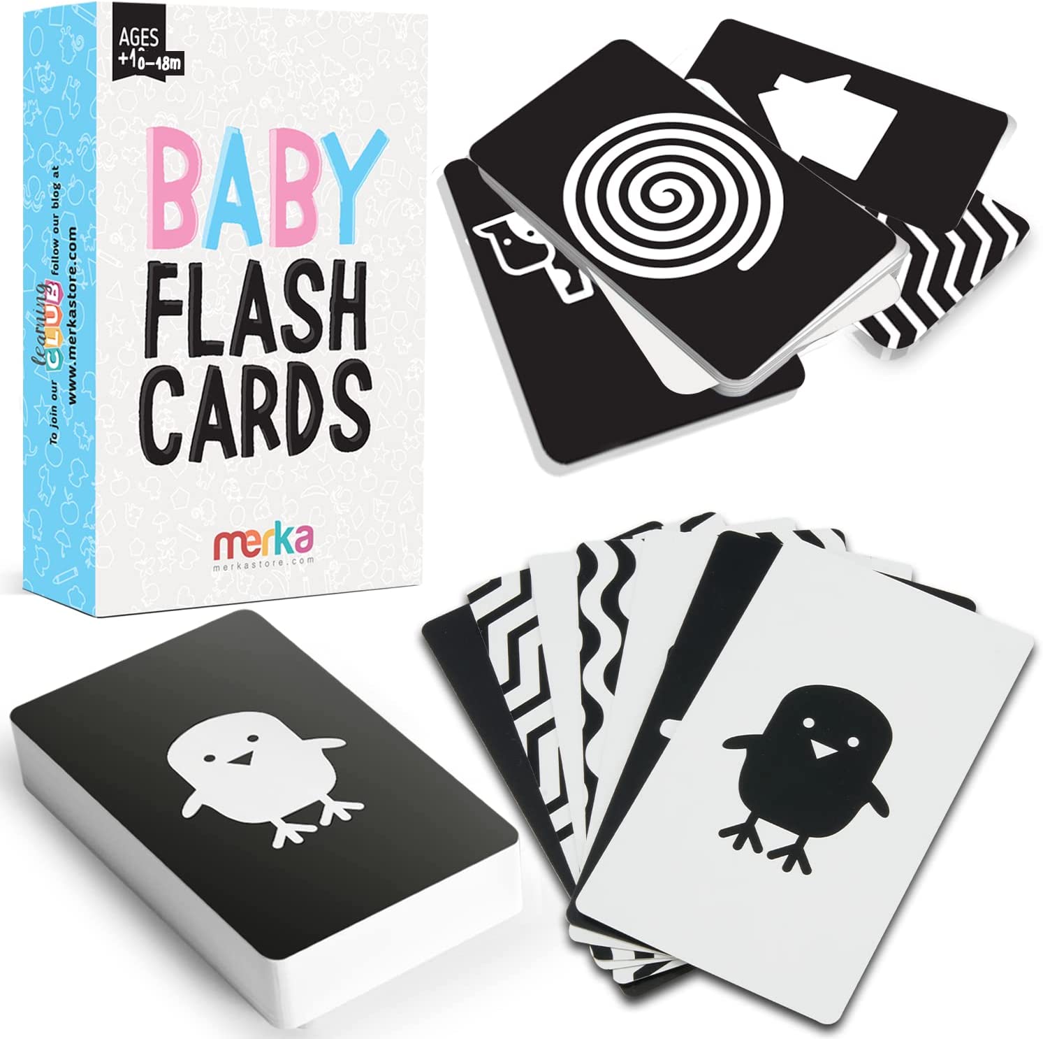 High Contrast Baby Flash Cards