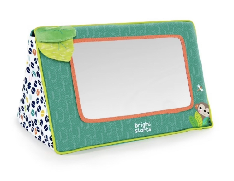 Bright Starts Sit & See Safari Floor Mirror