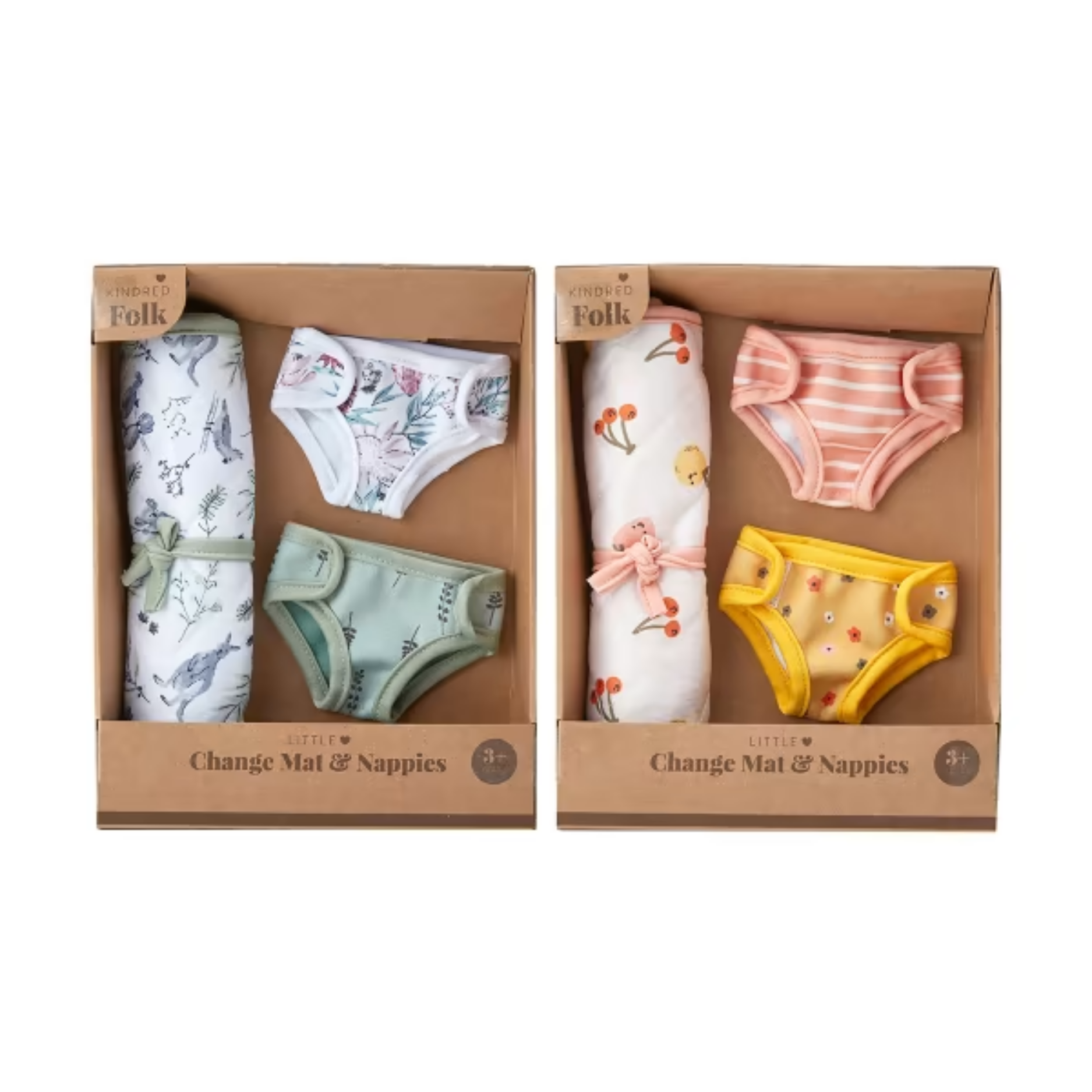 Kindred Folk Change Mat and Nappies