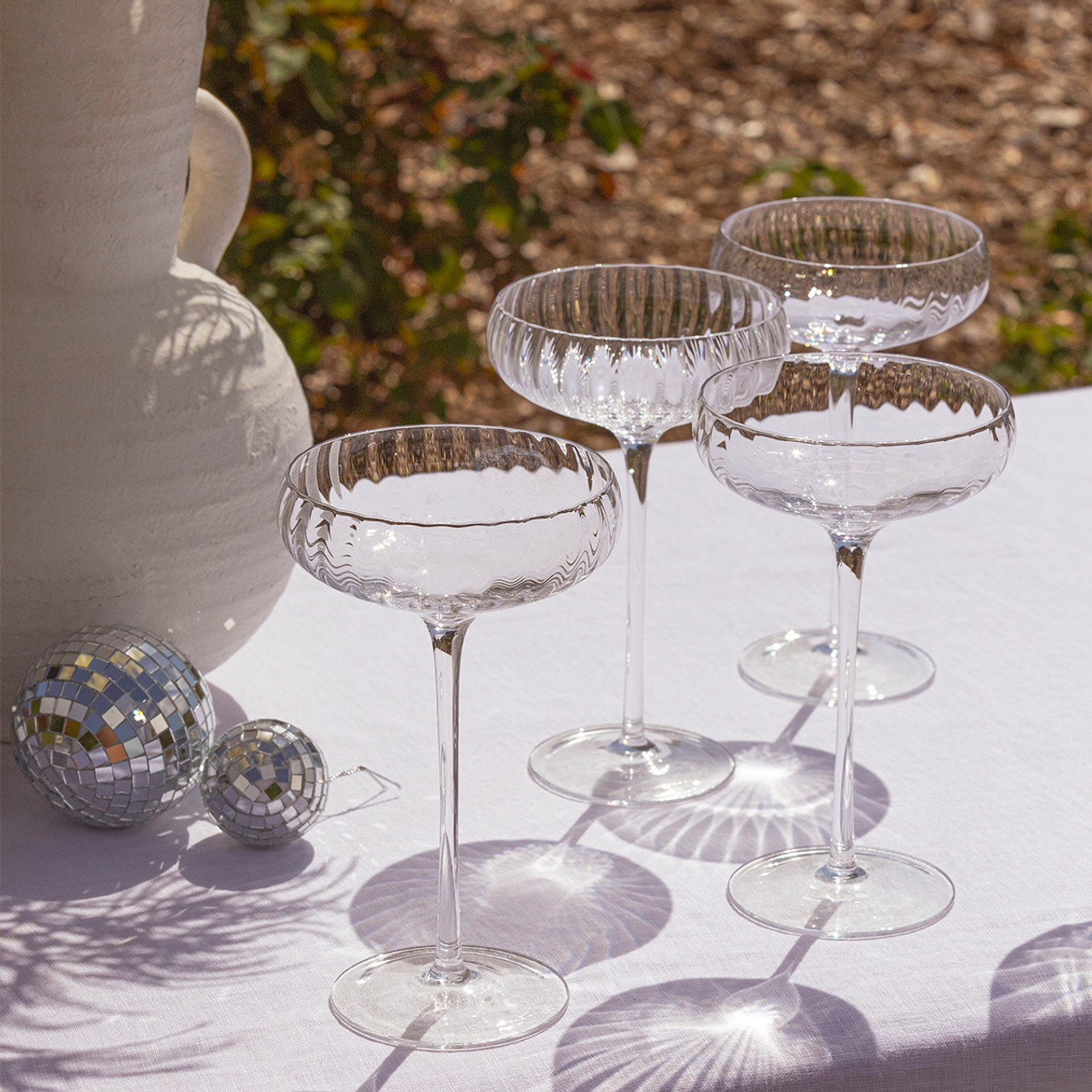 Briella Champagne Coupes