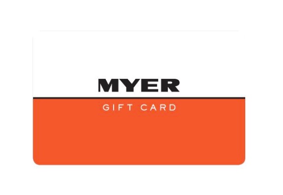 $100 Myer Gift Card