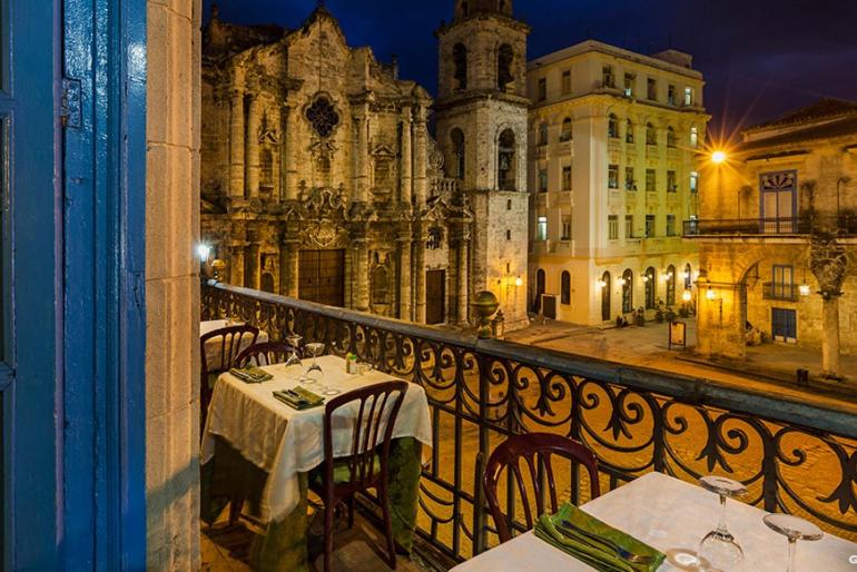 Dinner for two in Havana