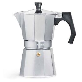 Baccarat Barista Italico 6 Cup Espresso Maker Silver