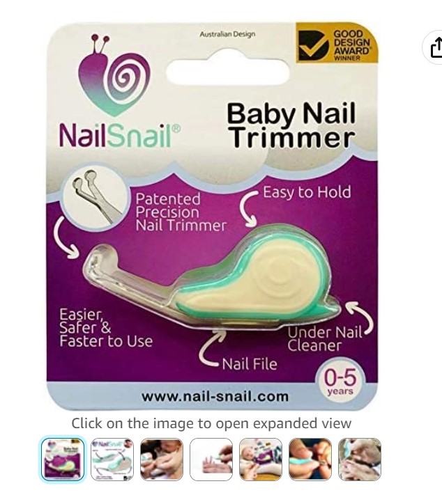 Nail Snail Baby Nail Trimmer