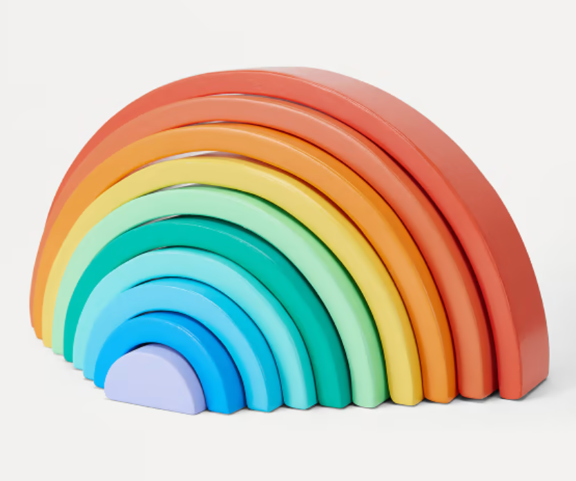 Wooden Giant Stacking Rainbow