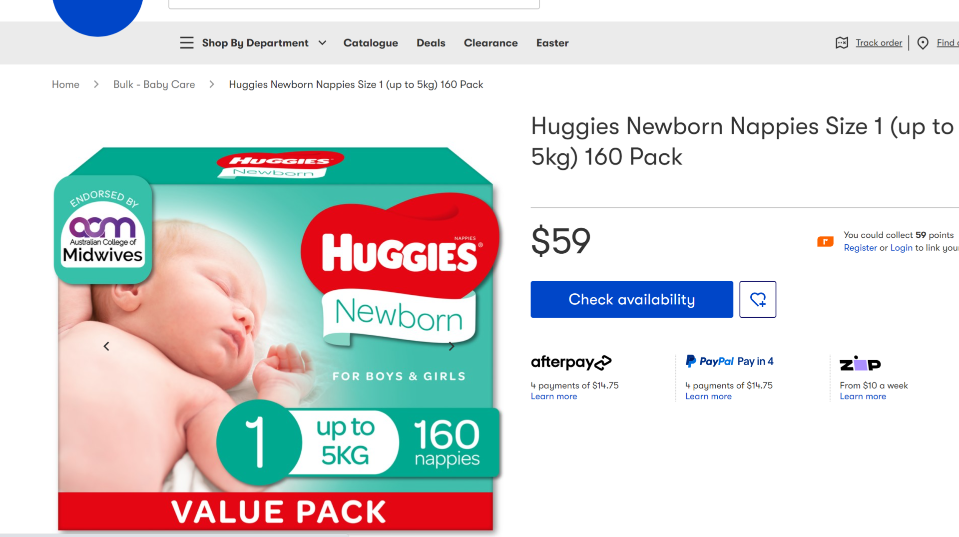 Huggies Nappies