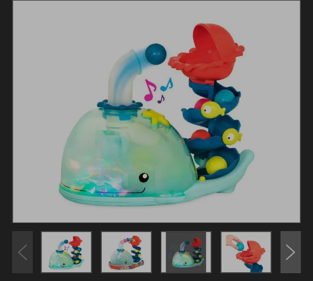 B toys whale popper