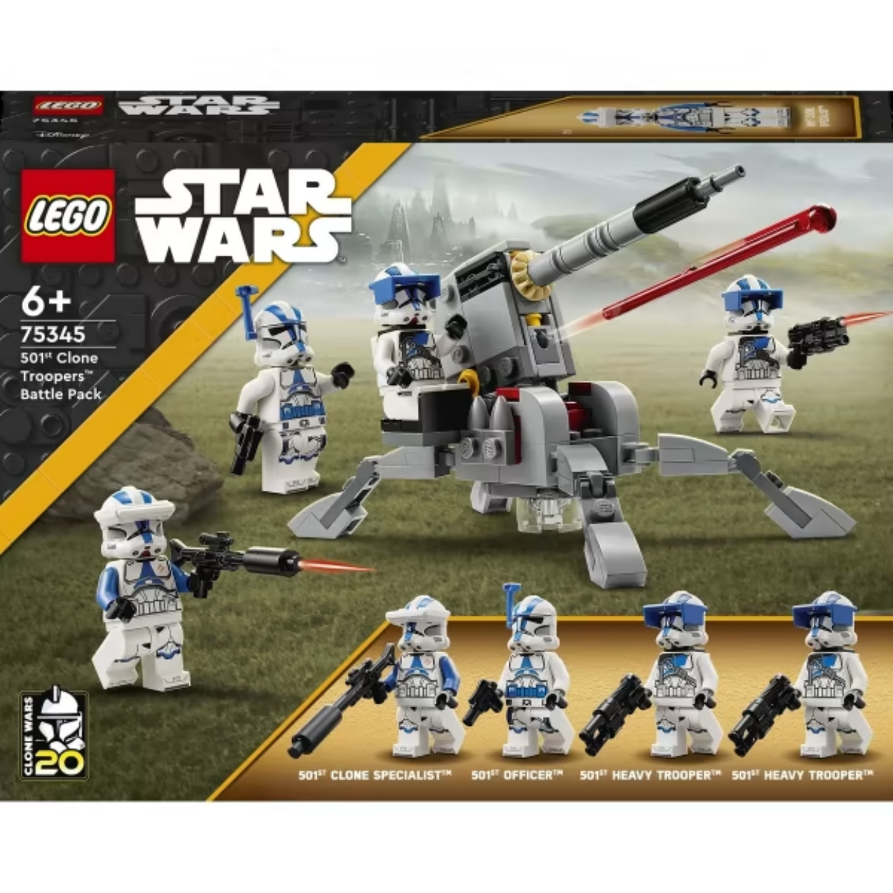 LEGO Star Wars 501st Clone Troopers Battle Pack 75345