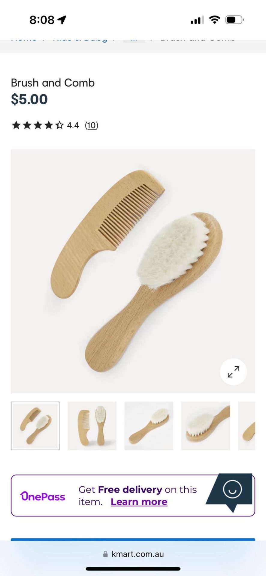 Baby brush set