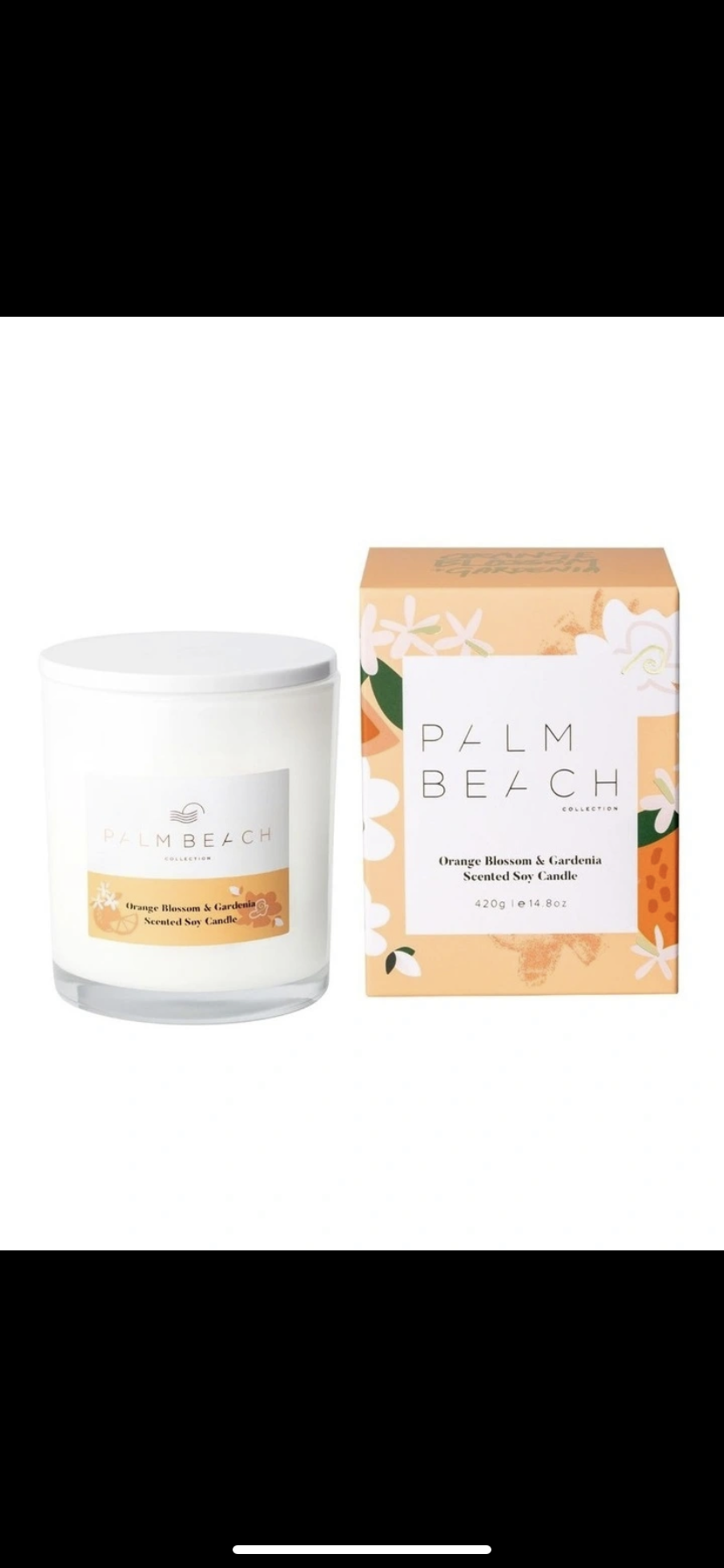 Palm Beach Orange Blossom and Gardenia Candle